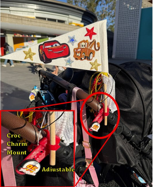 Universal Stroller Flag Mount