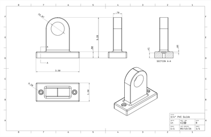 PVC & Steel Pipe Support Guide
