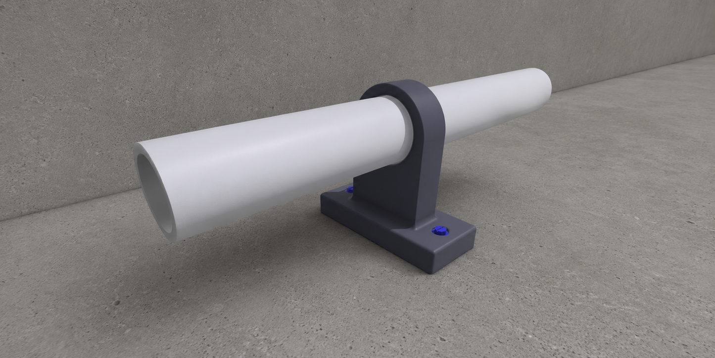 PVC & Steel Pipe Support Guide