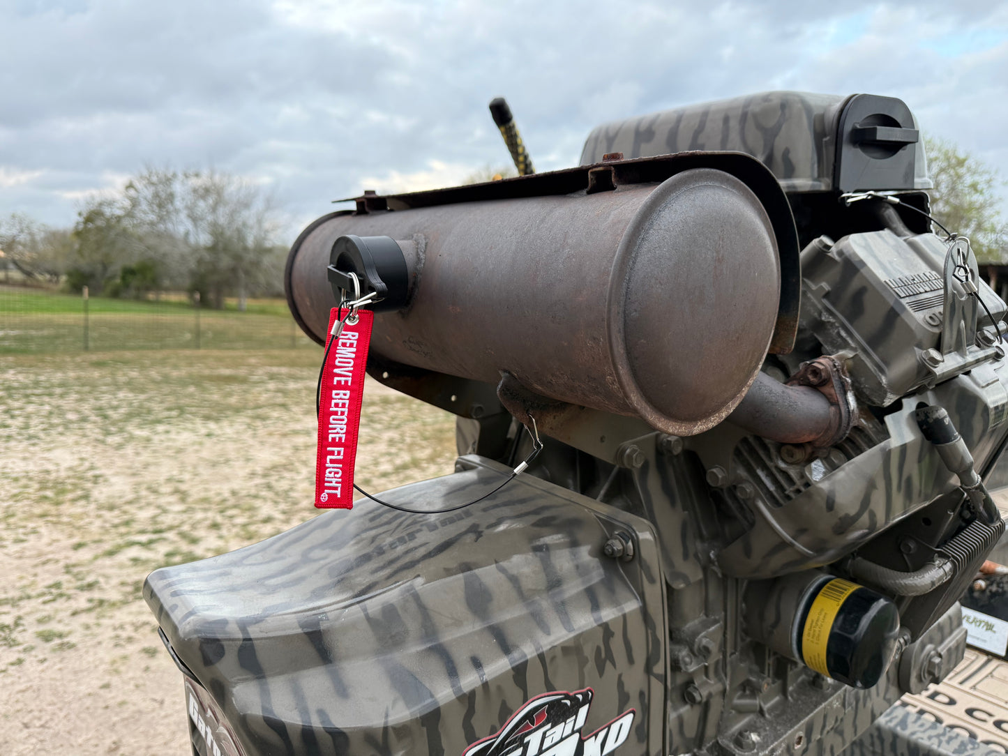 Vanguard Marine Engine Exhaust Plug
