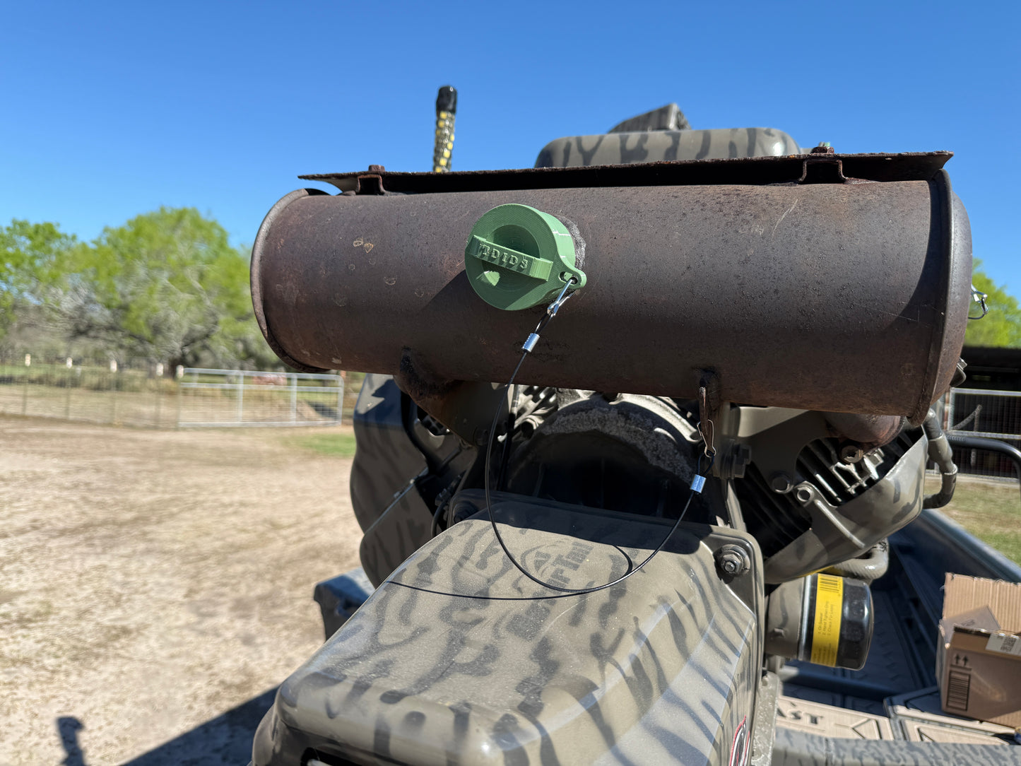 Vanguard Marine Engine Exhaust Plug
