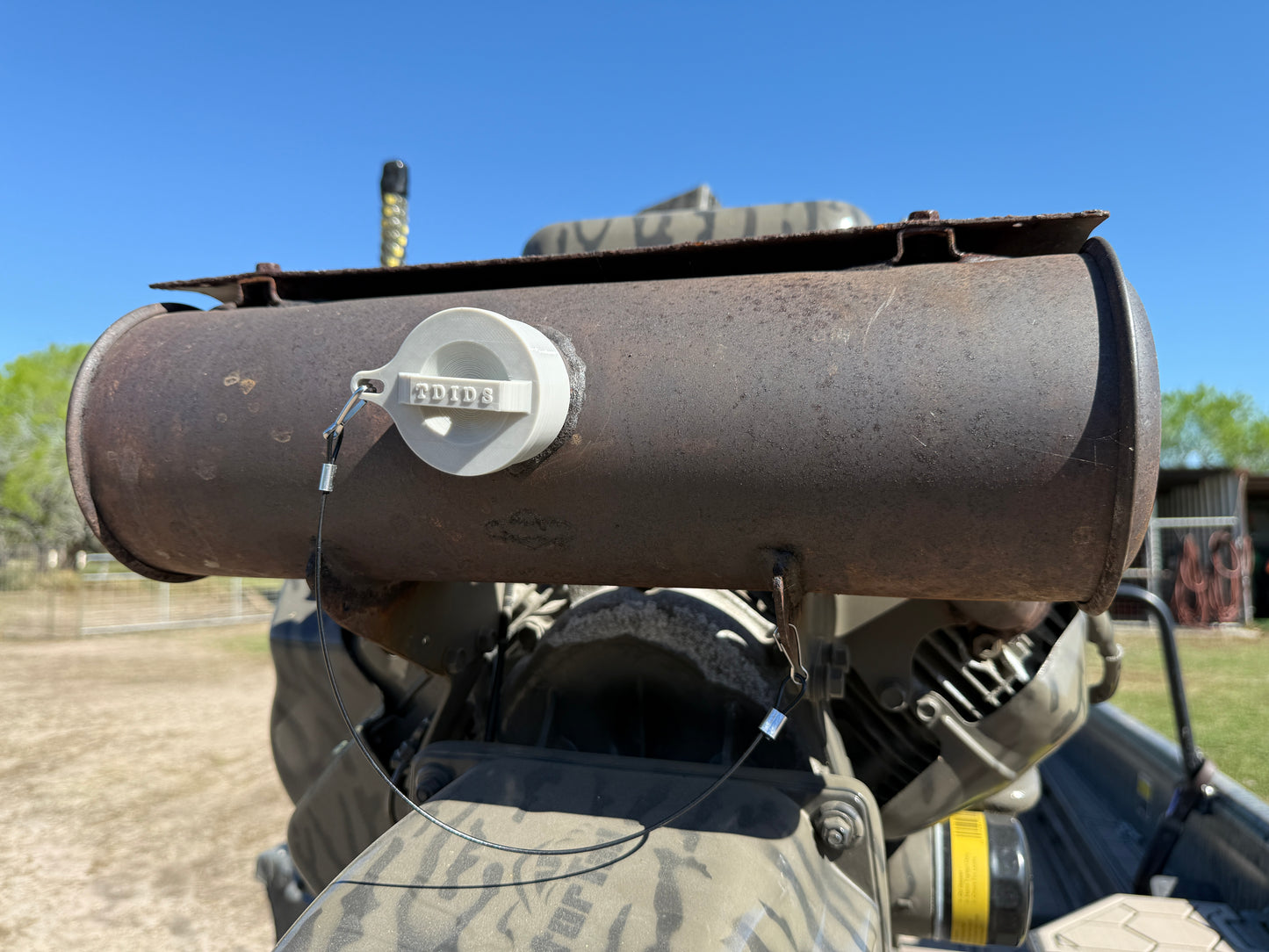 Vanguard Marine Engine Exhaust Plug