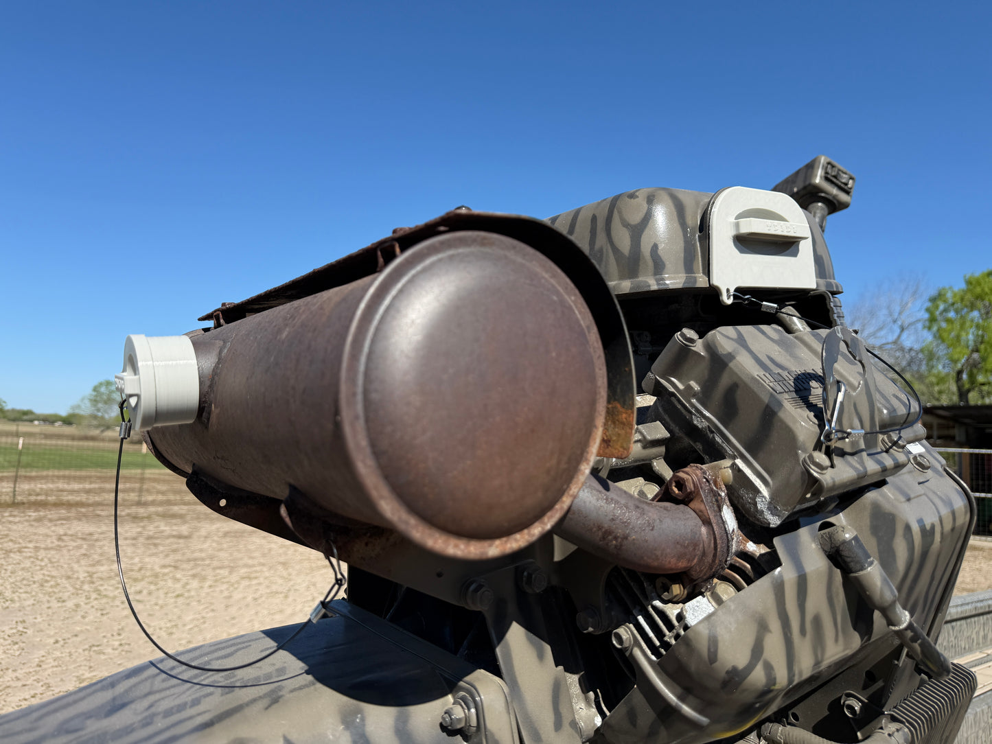 Vanguard Marine Engine Exhaust Plug