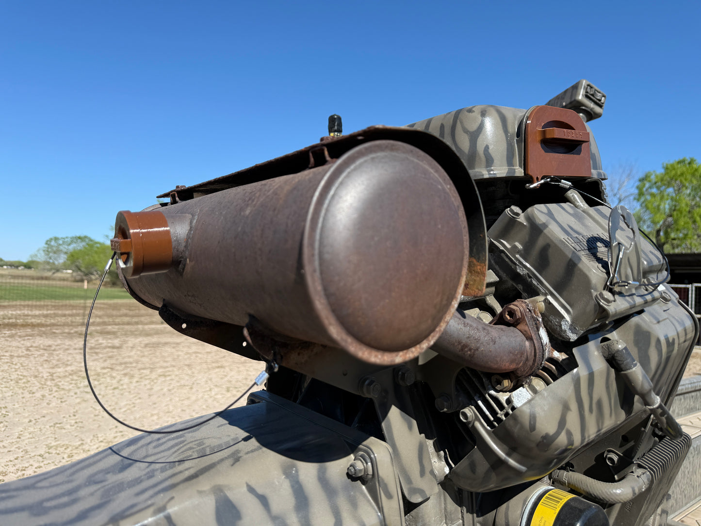 Vanguard Marine Engine Exhaust Plug