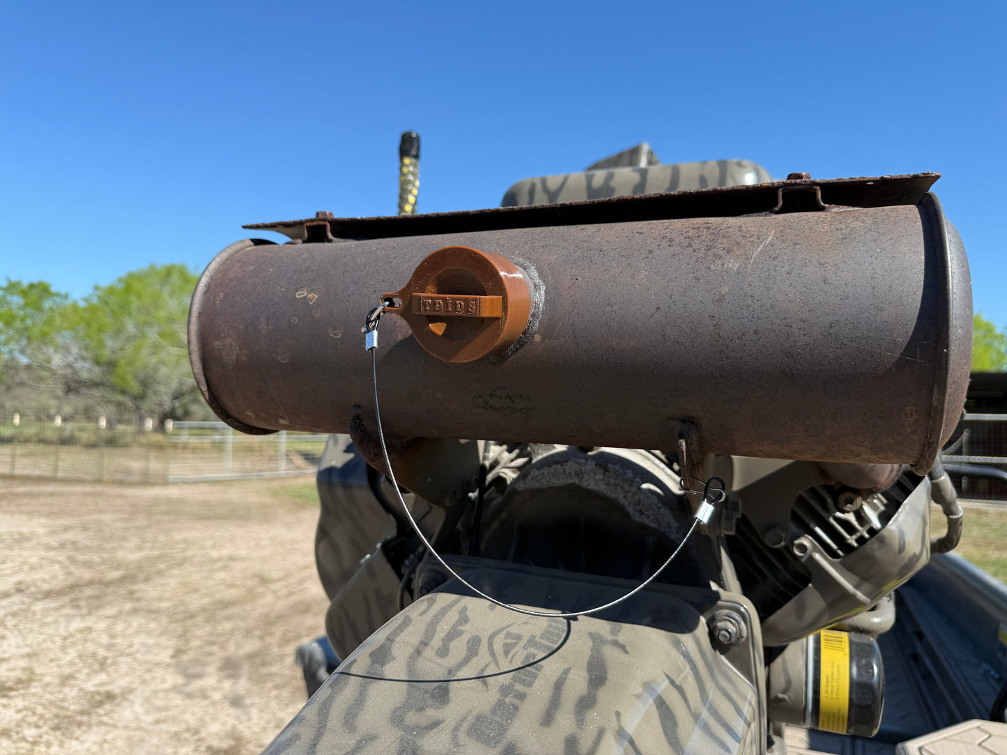 Vanguard Marine Engine Exhaust Plug
