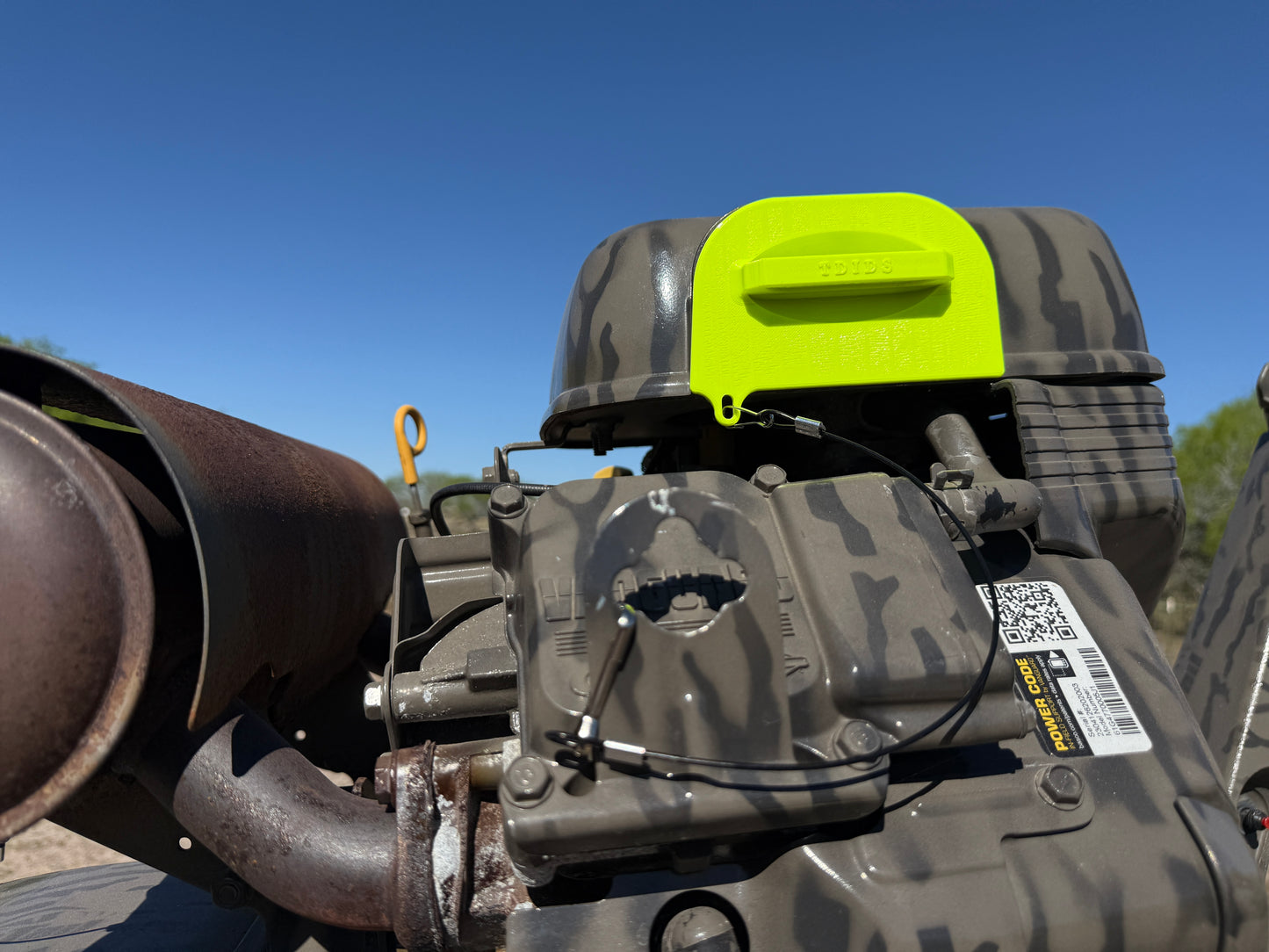 Vanguard Marine Engine Air Intake Cover Plug