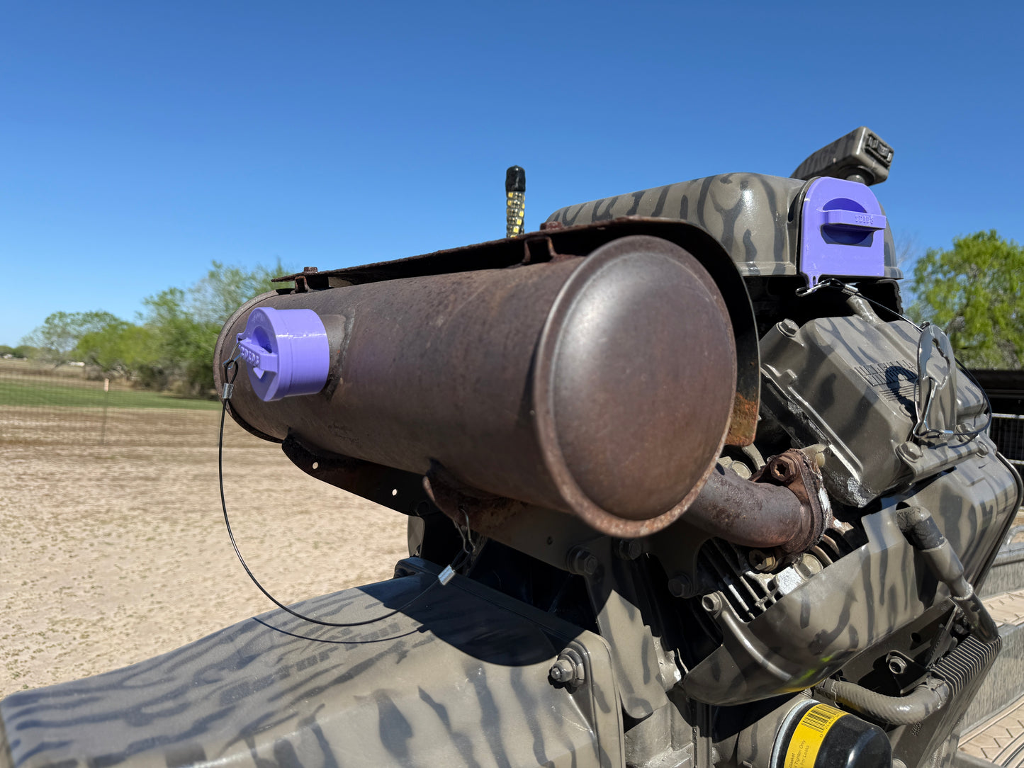 Vanguard Marine Engine Exhaust Plug