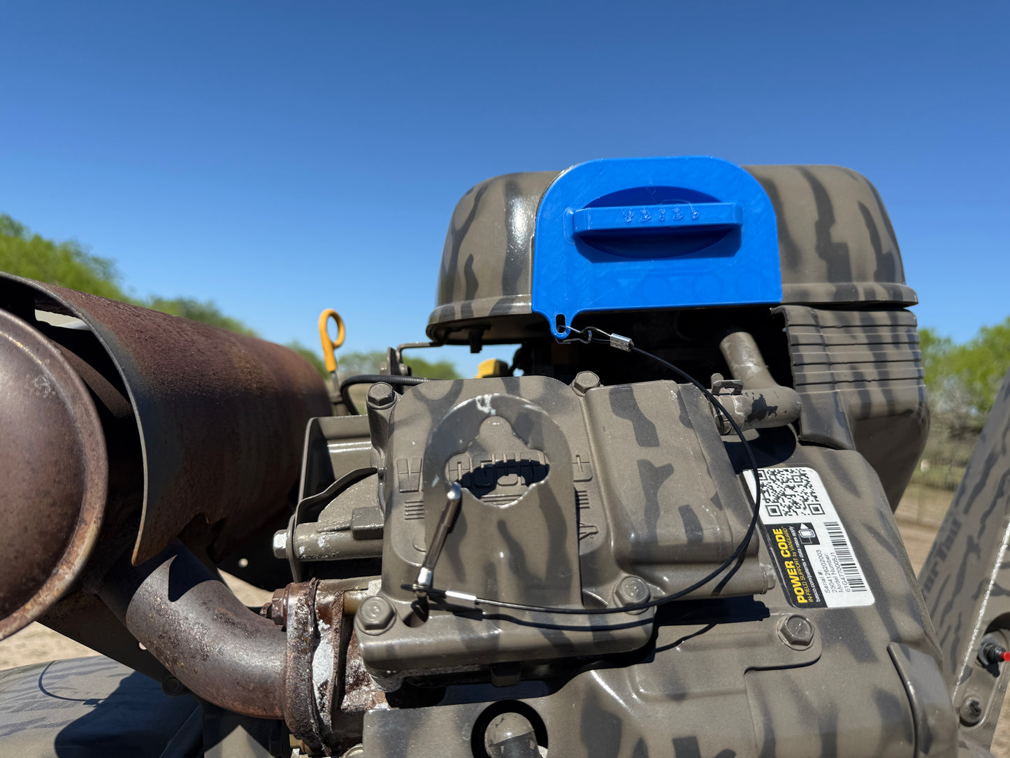 Vanguard Marine Engine Air Intake Cover Plug